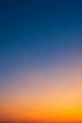 Minimalist Orange Purple Sunset Sky Gradient