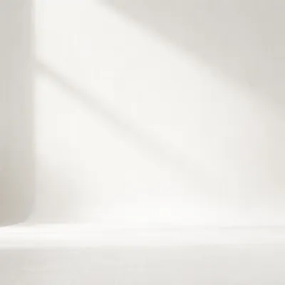 Clean Minimal White Studio Background