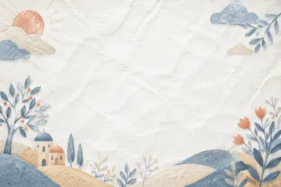 Clean White Paper Minimal Background