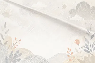 Clean Minimal White Folded Background