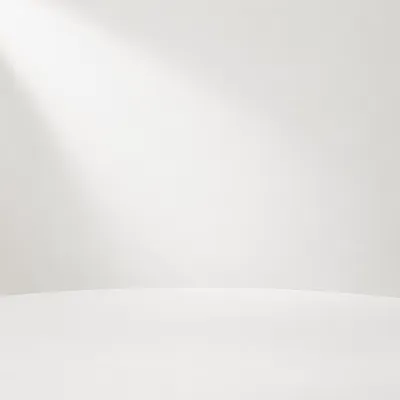 Clean Minimal White Studio Background