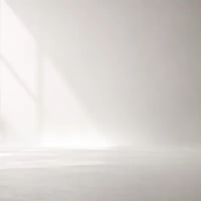 Clean Minimal White Studio Background