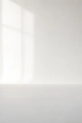 Clean Minimal White Studio Background