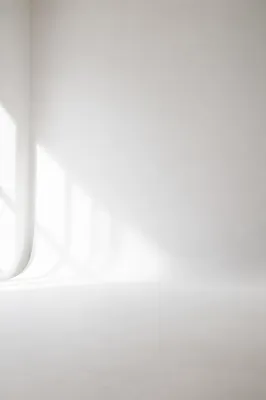 Clean Minimal White Studio Background