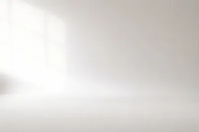 Clean Minimal White Studio Background
