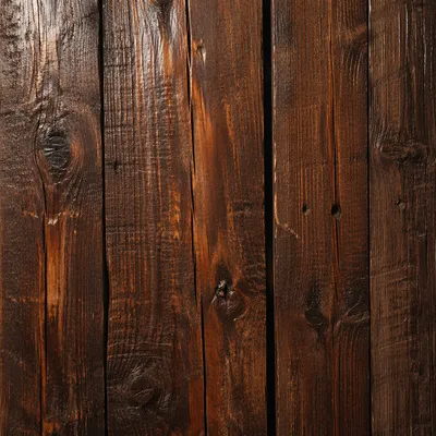 Rustic Brown Wooden Plank Background