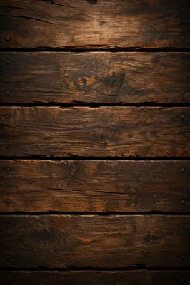 Rustic Brown Weathered Wood Plank Background