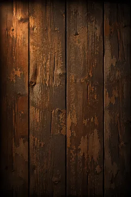 Rustic Weathered Brown Wood Plank Background