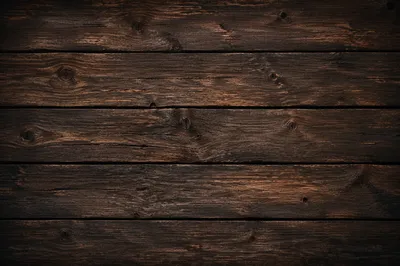 Rustic Dark Brown Wood Plank Background
