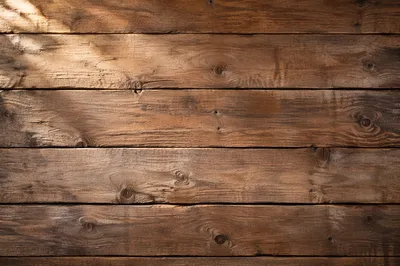 Rustic Brown Wood Plank Background