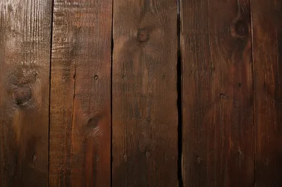 Rustic Brown Wooden Plank Background
