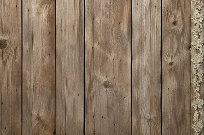 Weathered Rustic Wooden Planks Background