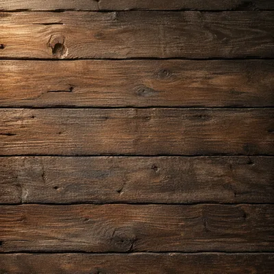 Rustic Brown Wood Plank Background