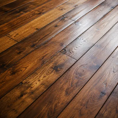 Rustic Brown Wooden Plank Background