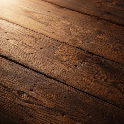 Rustic Brown Wooden Tabletop Background