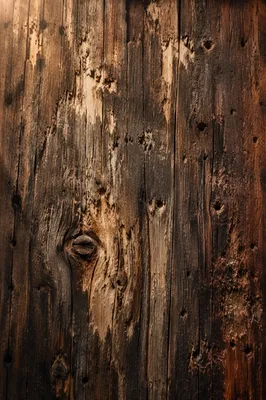 Rustic Brown Weathered Wood Texture Background