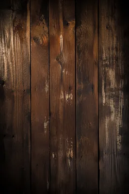 Rustic Weathered Brown Wood Plank Background