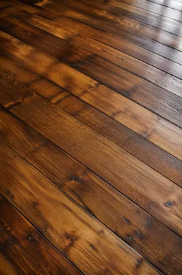 Rustic Brown Wooden Plank Background