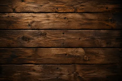 Rustic Brown Weathered Wood Plank Background