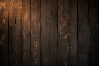 Rustic Weathered Brown Wood Plank Background