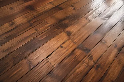 Rustic Brown Wooden Plank Background