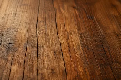 Warm Natural Wooden Table Grain Background