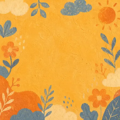 Cheerful Yellow Painted Plaster Background