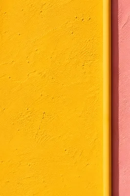 Bright Sunflower Yellow Stucco Background