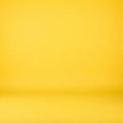 Bright Solid Yellow Studio Background