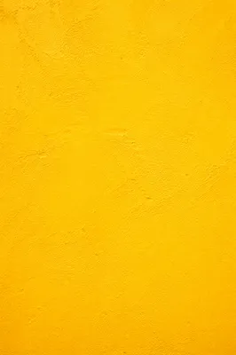 Bright Yellow Plaster Wall Background
