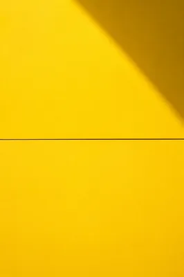 Bright Cheerful Yellow Minimalist Background