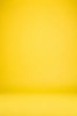 Bright Cheerful Solid Yellow Studio Background