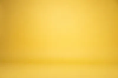 Bright Solid Yellow Studio Background