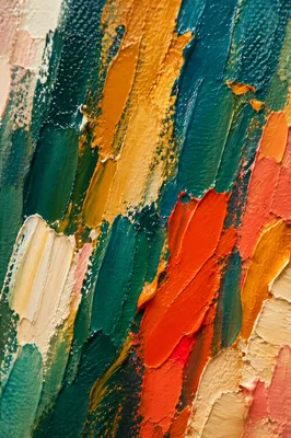 Abstract Oil Paint Canvas Texture Background