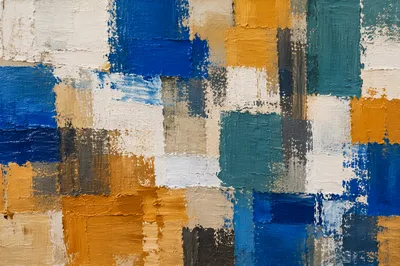 Abstract Impasto Canvas Texture Background