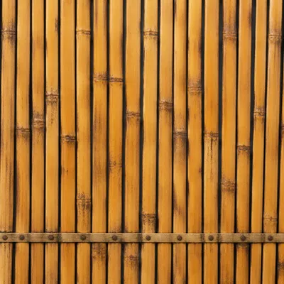Natural Bamboo Mat Texture Background Pattern