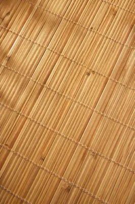 Warm Bamboo Mat Texture Background