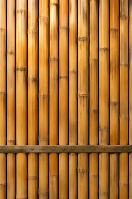 Natural Bamboo Mat Texture Background Pattern