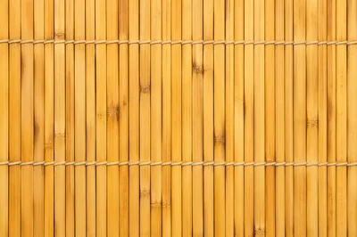 Natural Bamboo Mat Texture Background Pattern