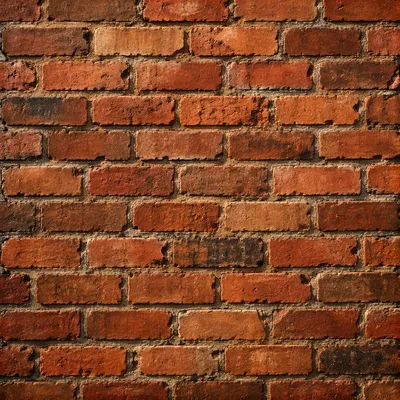 Rustic Red Brick Wall Texture Background