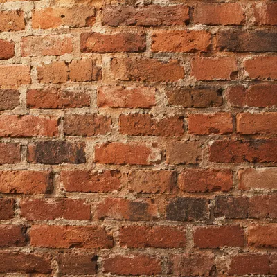 Rustic Red Exposed Brick Wall Texture