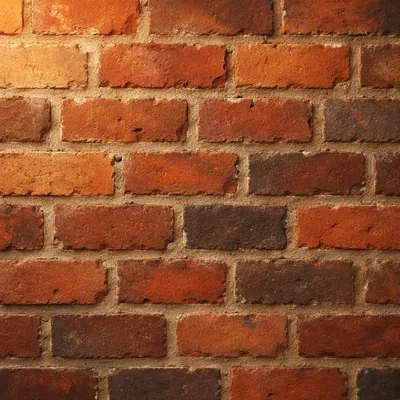 Rustic Red Brick Wall Background Texture