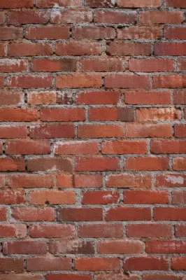 Rustic Red Brick Wall Texture Background