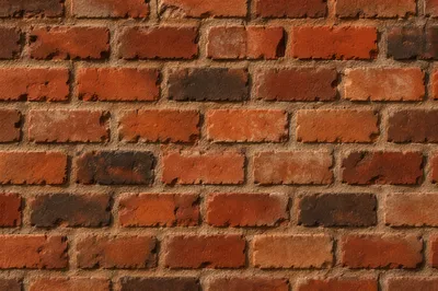 Rustic Exposed Red Brick Wall Texture