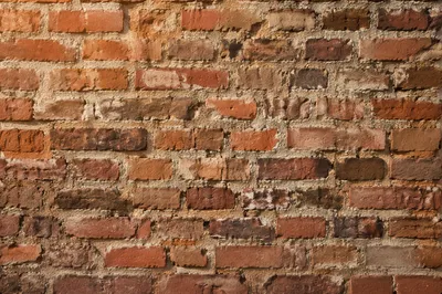 Rustic Red Exposed Brick Wall Texture
