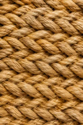 Rustic Braided Jute Fiber Texture Background