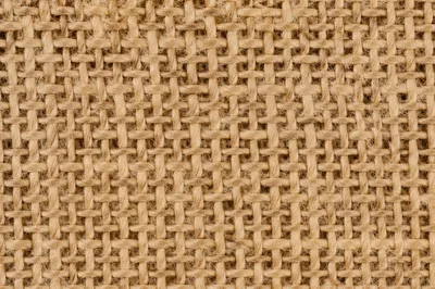 Rustic Burlap Jute Fabric Texture Background