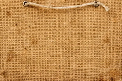 Rustic Burlap Jute Fabric Texture Background