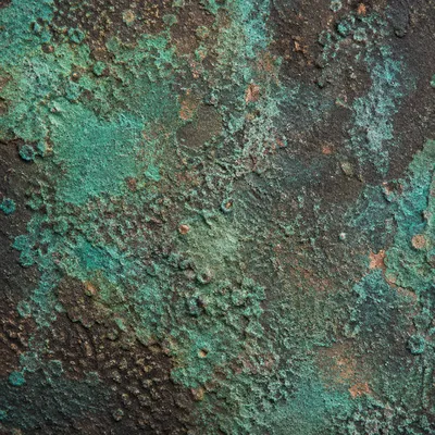 Aged Copper Verdigris Patina Texture