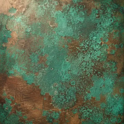 Aged Copper Patina Green Texture Background
